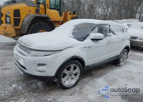 2012 Land Rover Range Rover Evoque Pure Plus z USA, uszkodzony, nr VIN SALVP2BG5CH665613